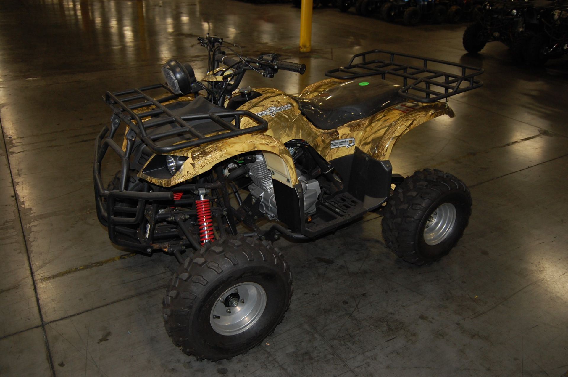 250CX ATV, NEW, Assembled 230cc, Air cooled, 4-stroke, 1-cylinder, manual transmission, electric
