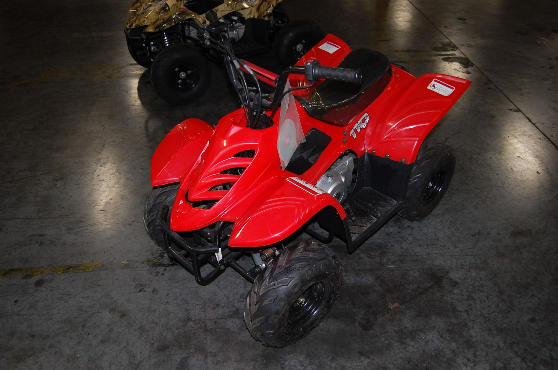 110CX ATV, NEW IN BOX, 110cc, Air cooled, 4 stroke, 1-cylinder automatic, electric start, chain