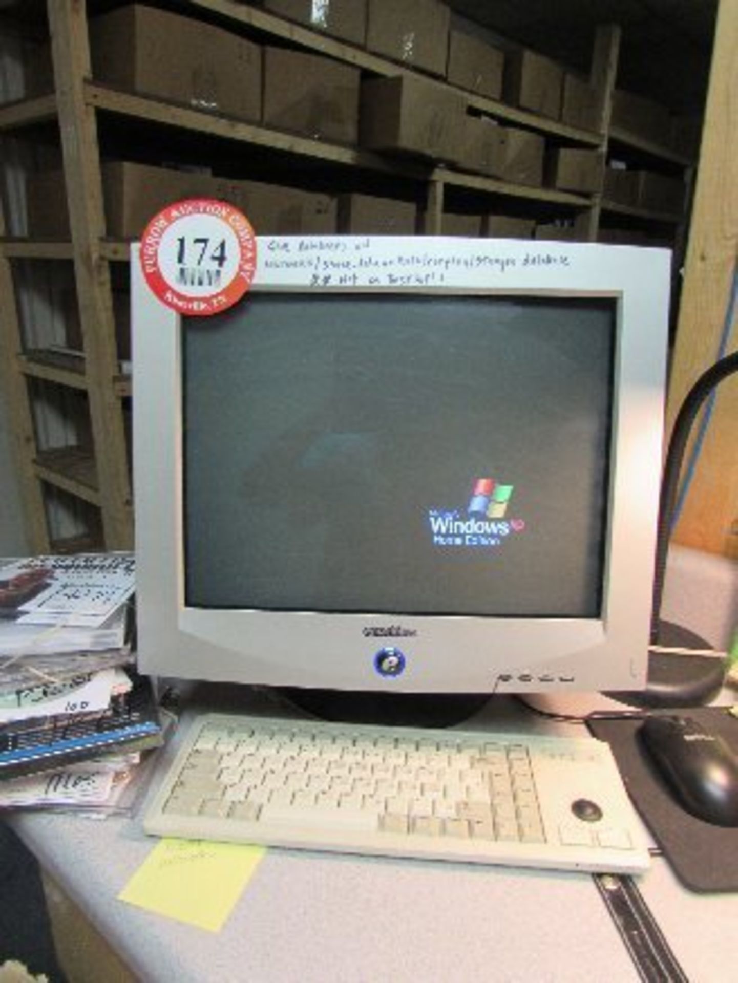 E-Machine Desk Top Computer, w/flat screen Monitor, Keyboard, Mouse