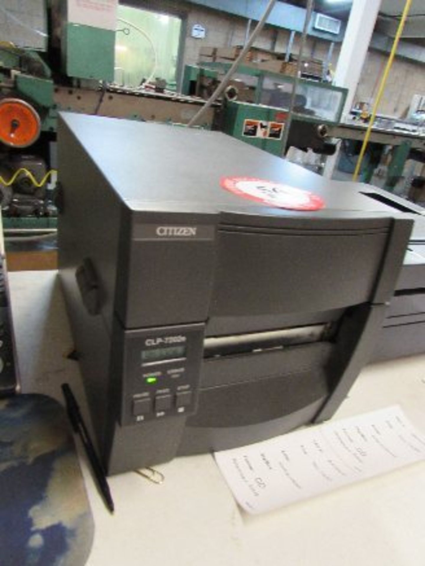 Citizen Mdl. CLP-7202E Thermal Label Printer
