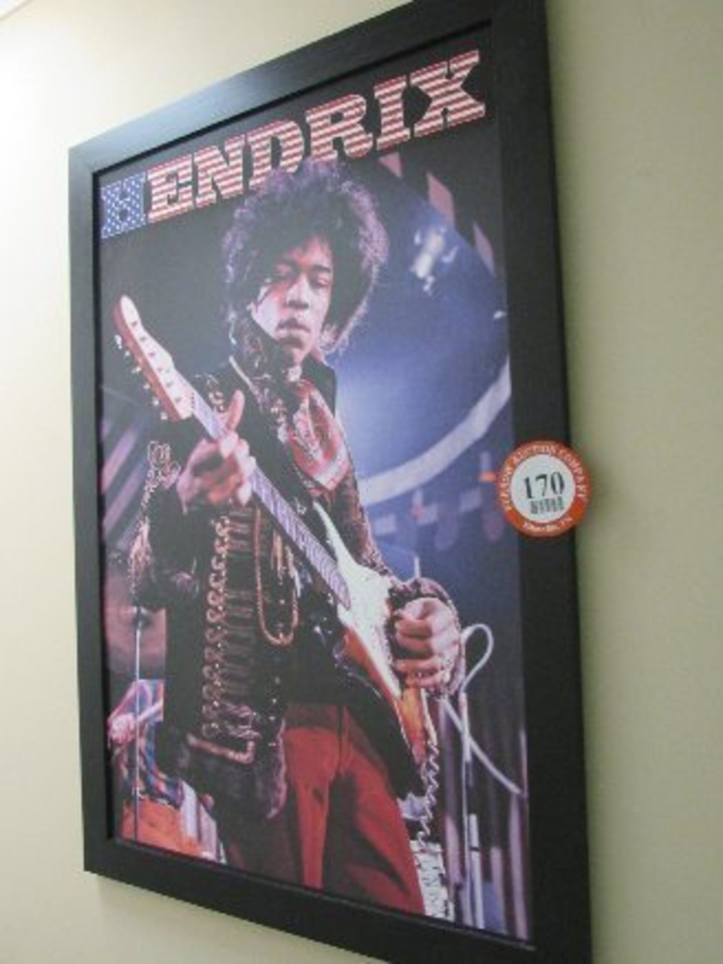 Jimmy Hendrix Framed Print