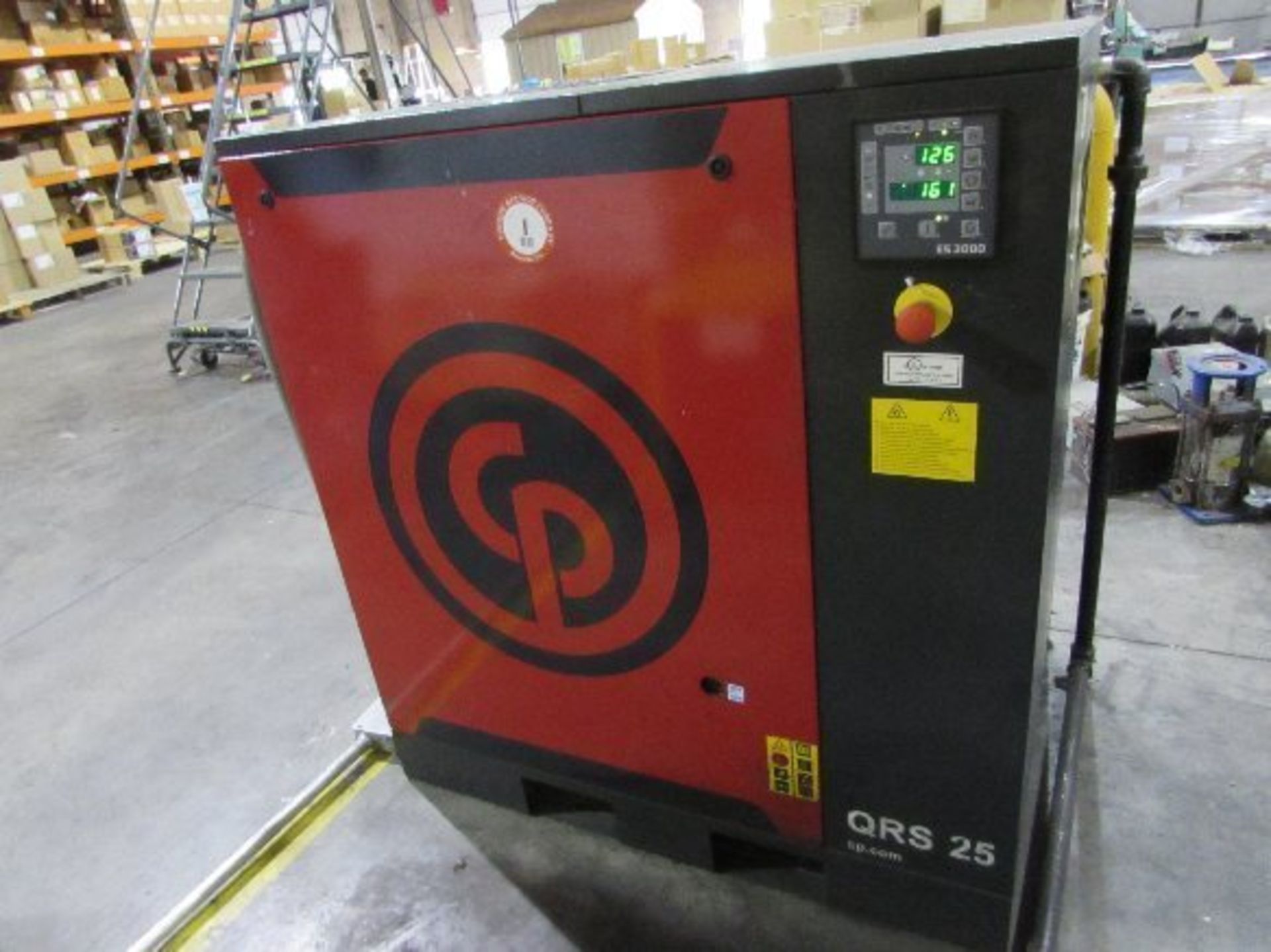 2011 Central Pneumatics QRS25 Rotary Screw Air Compressor, 25hp, CAI490623 - Image 4 of 4