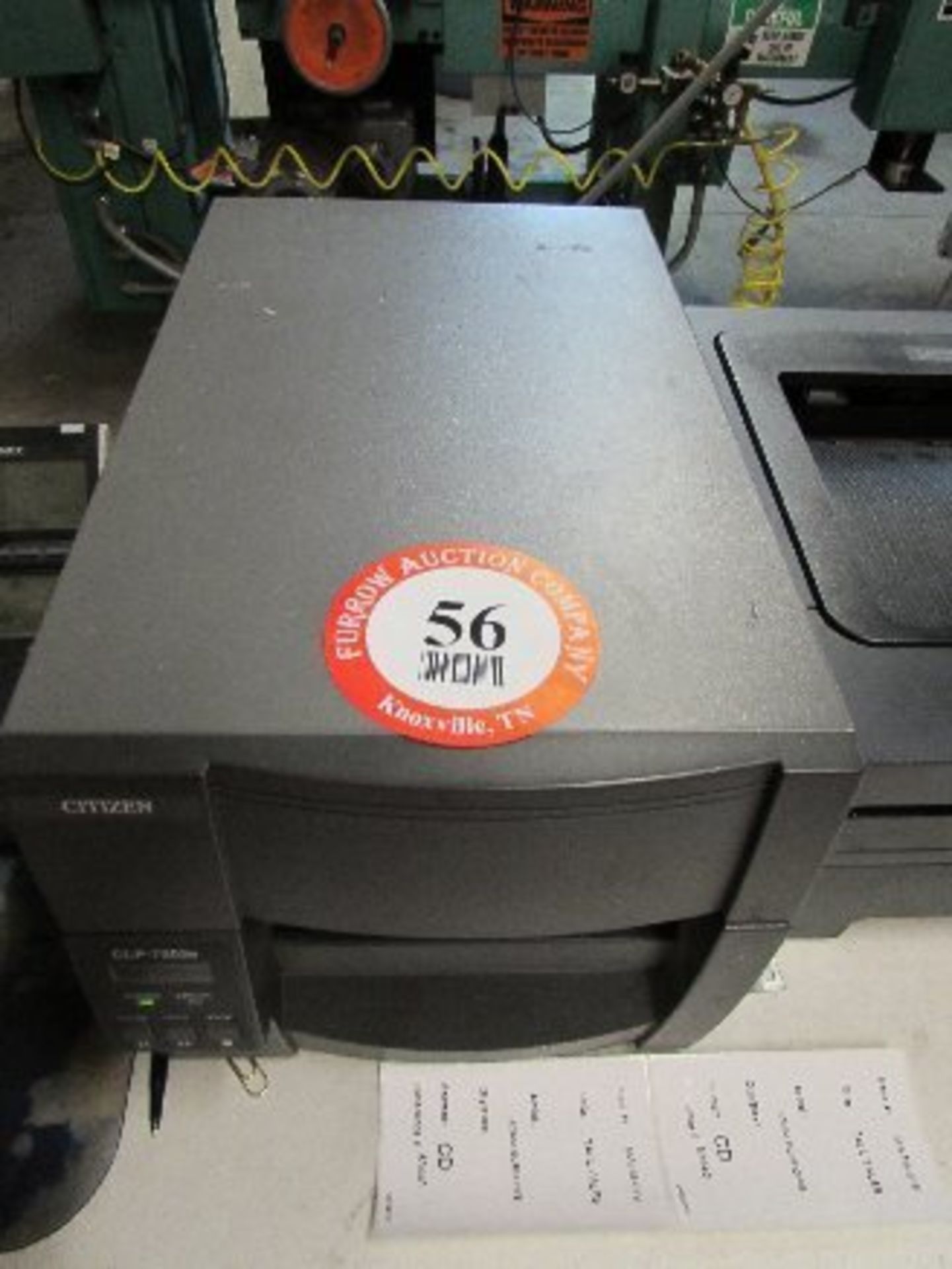 Citizen Mdl. CLP-7202E Thermal Label Printer - Image 2 of 2