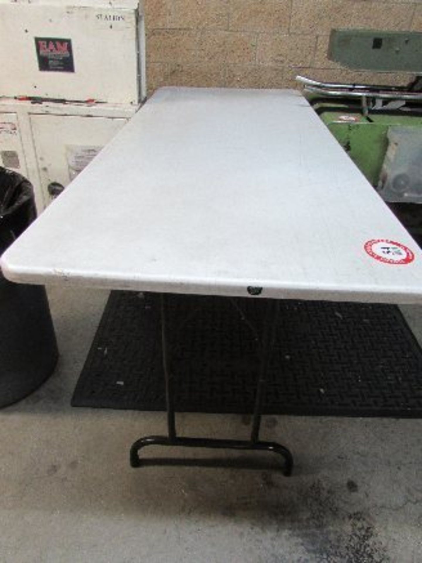 72" Plastic folding Table