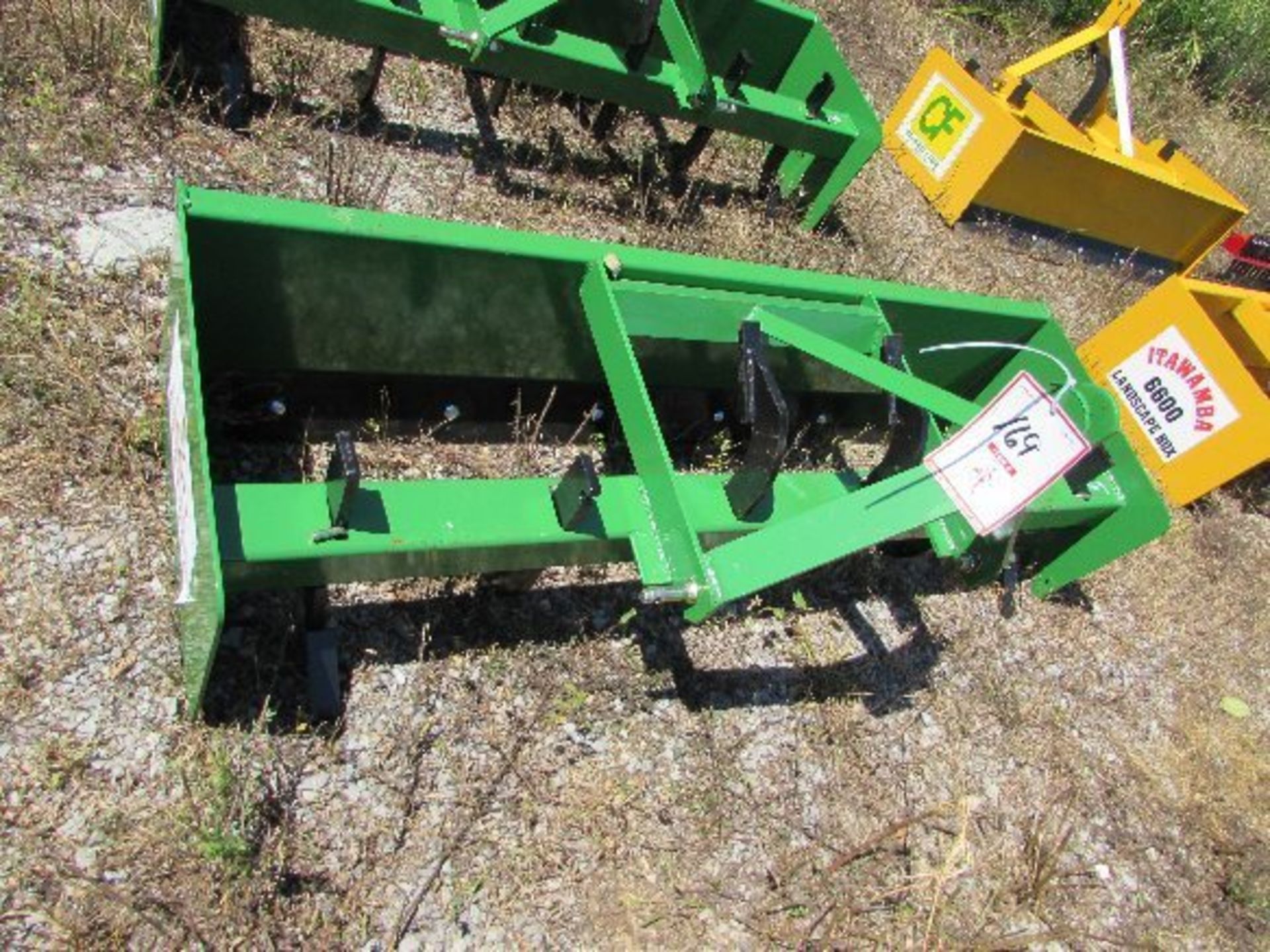 Green 6' Scott Equipment Box Blade