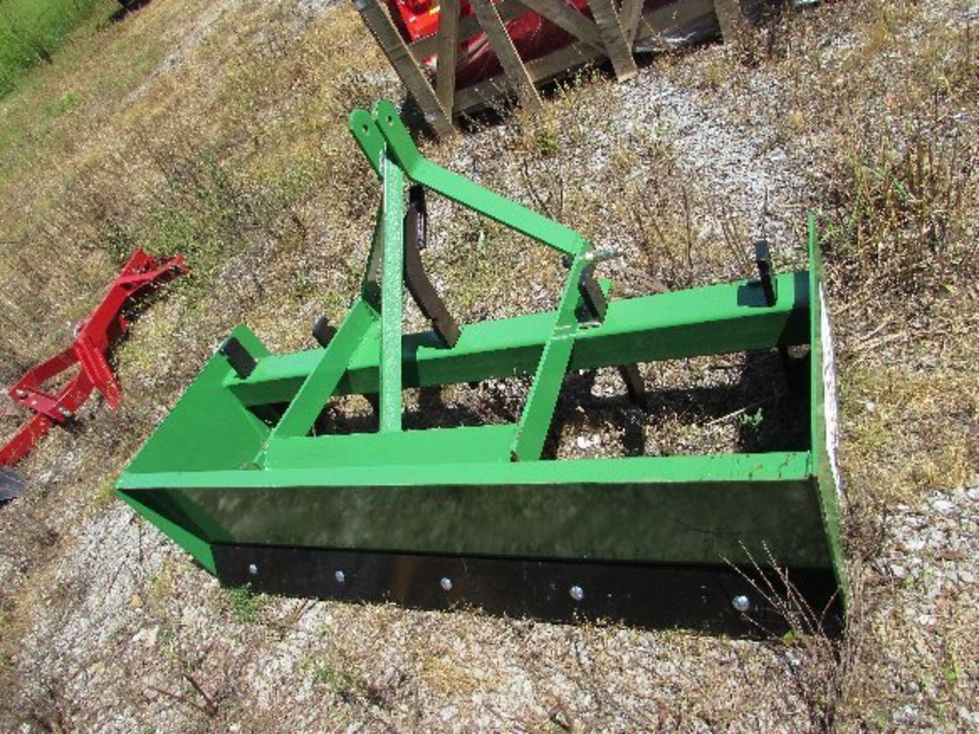 Green 5' Scott Equipment Box Blade