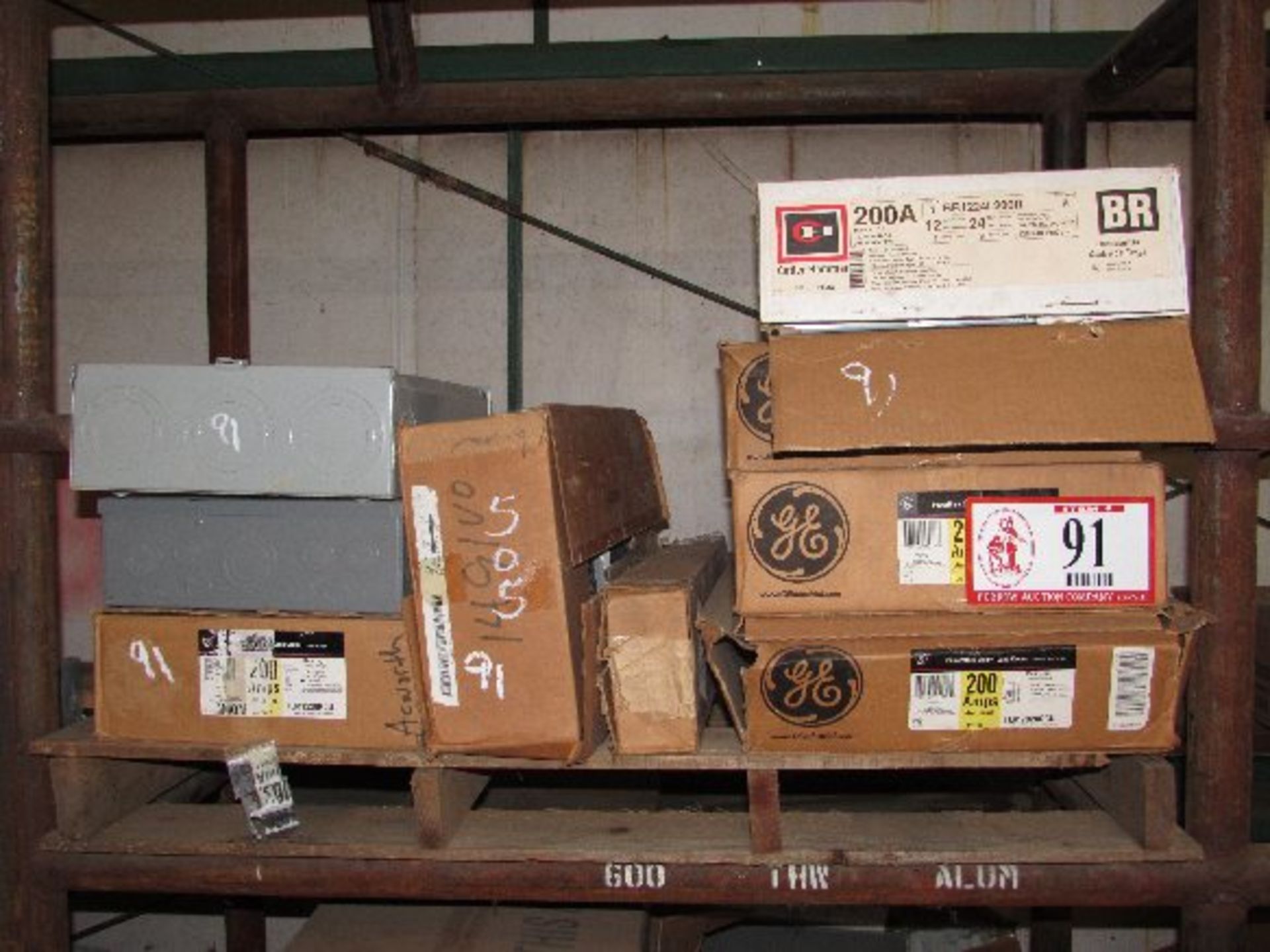 (18) 200 Amp Breaker Boxes, GE & Cuttler Hammer