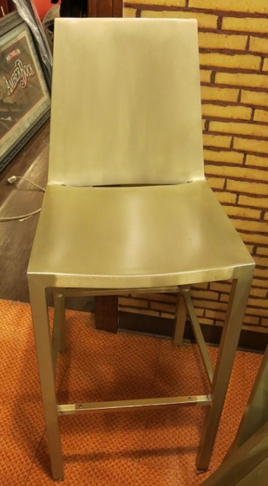 Aluminum Bar Stool by MTS