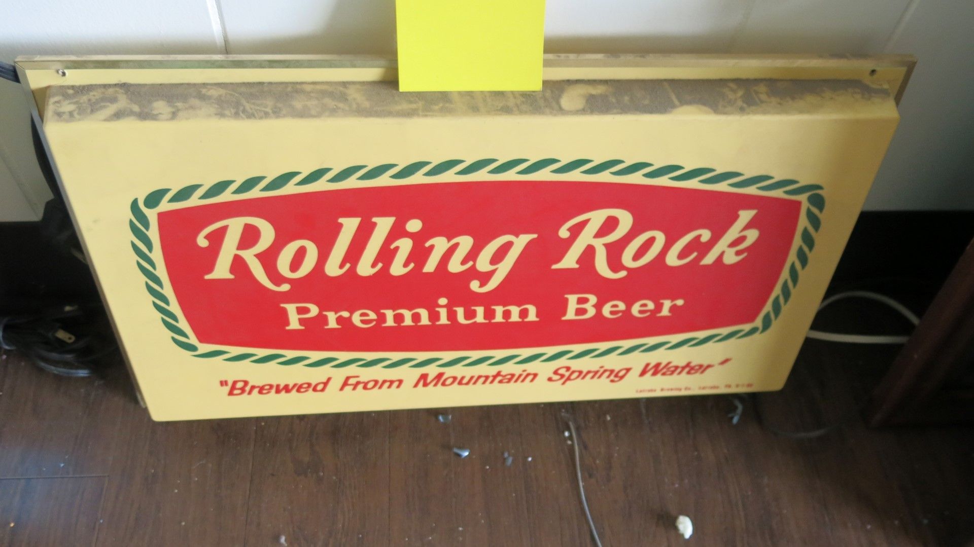 Rolling Rock Sign