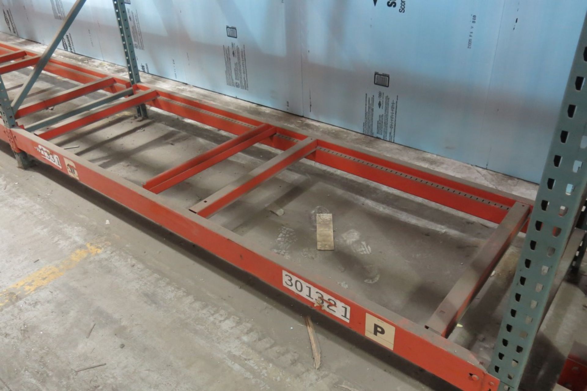 (17) Sections of  Pallet Racking: 9' Length Beams x 36" Deep x 11' Upright, Tear-drop Style with - Image 2 of 3