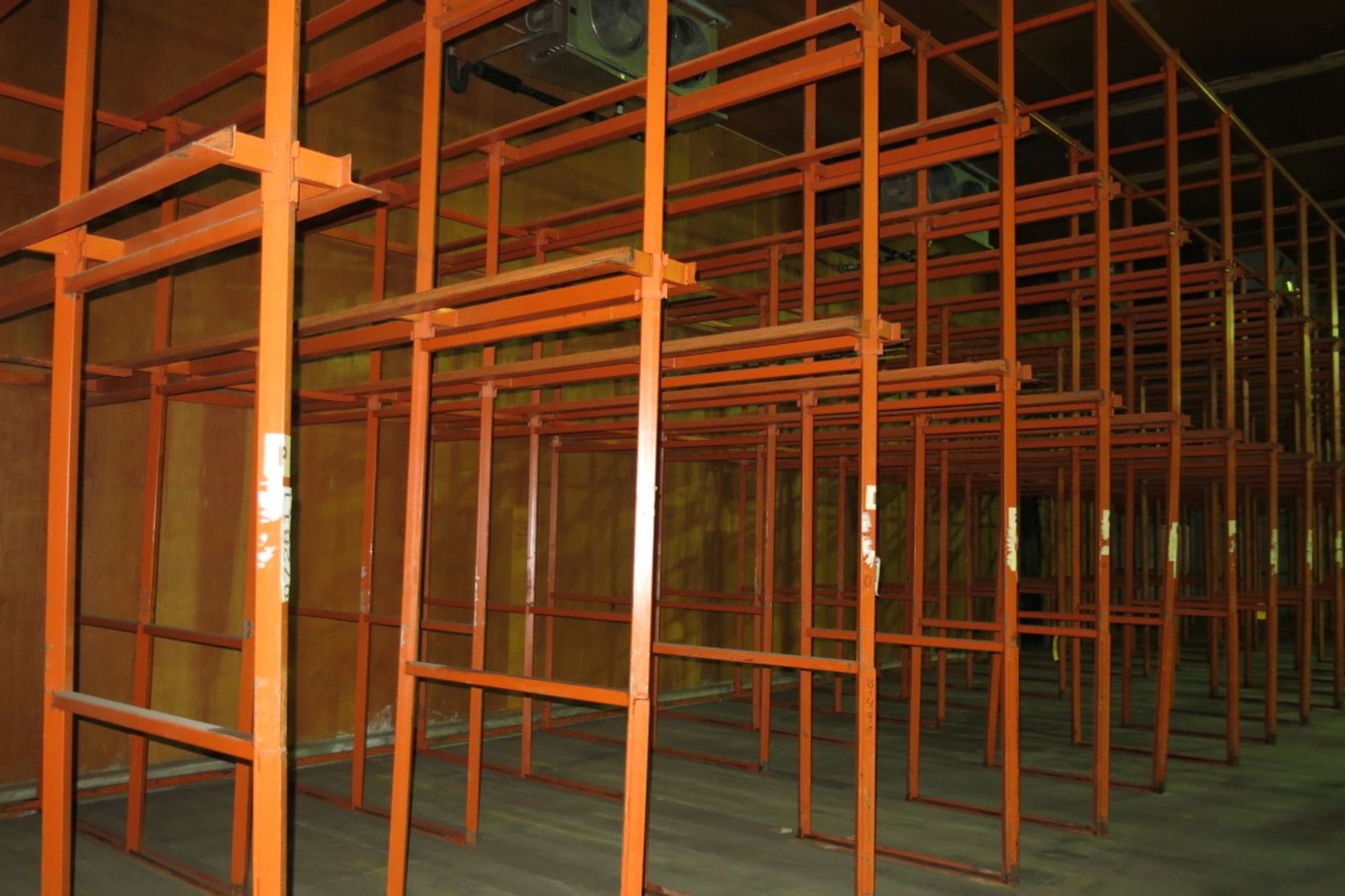 (15) Sections of Drive-in Style Racking System: 4'-4" Opening x 16'  Deep x 17' Height