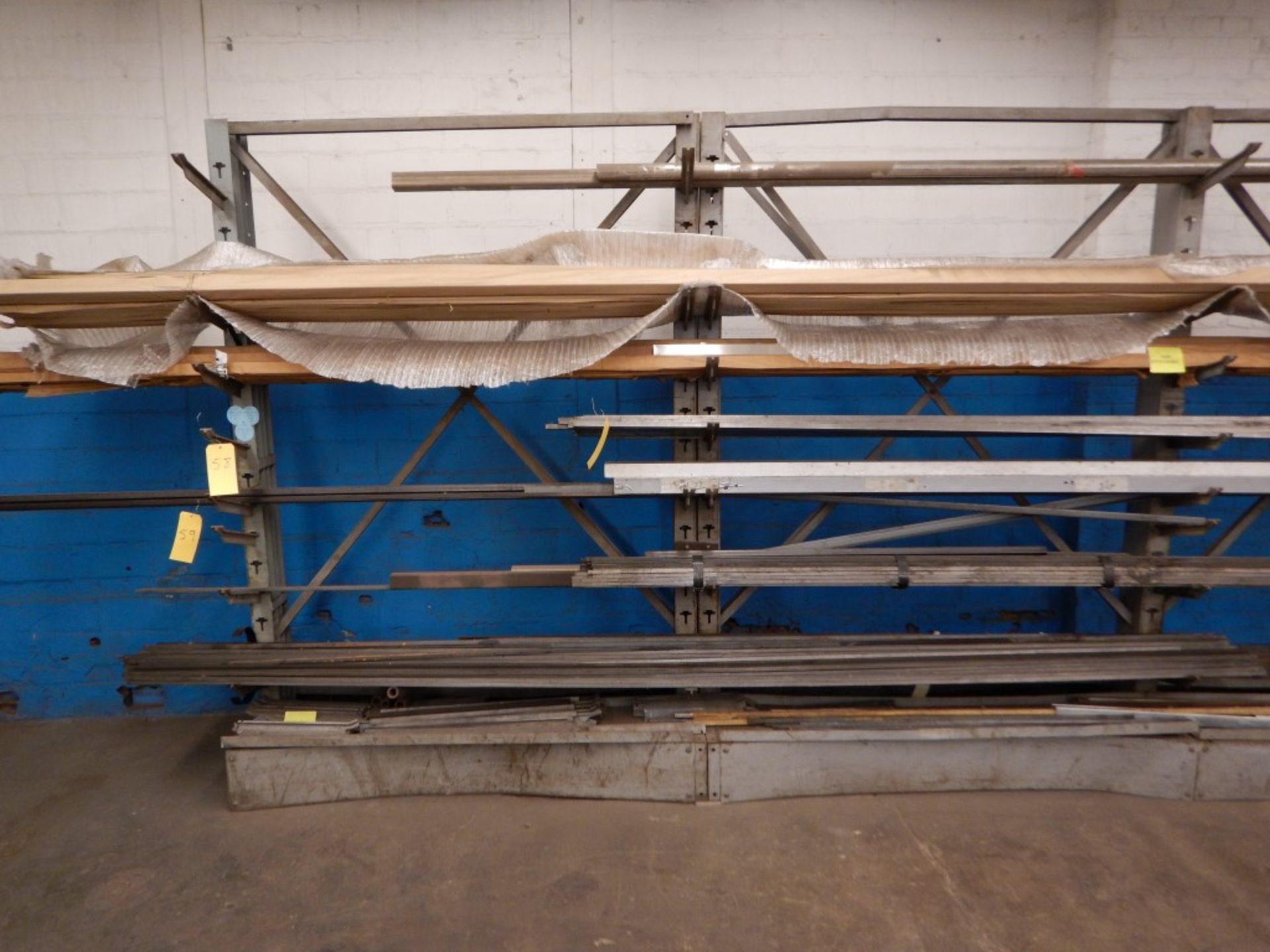 Steel holding rack