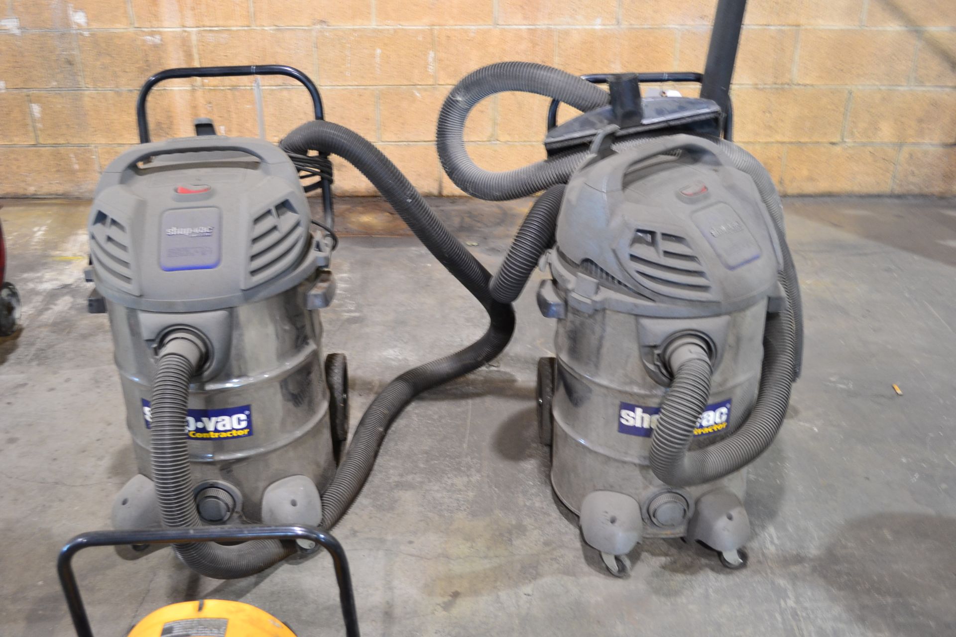 LOT OF (2) WET/ DRY VACS, SHOP VAC, 16 GAL