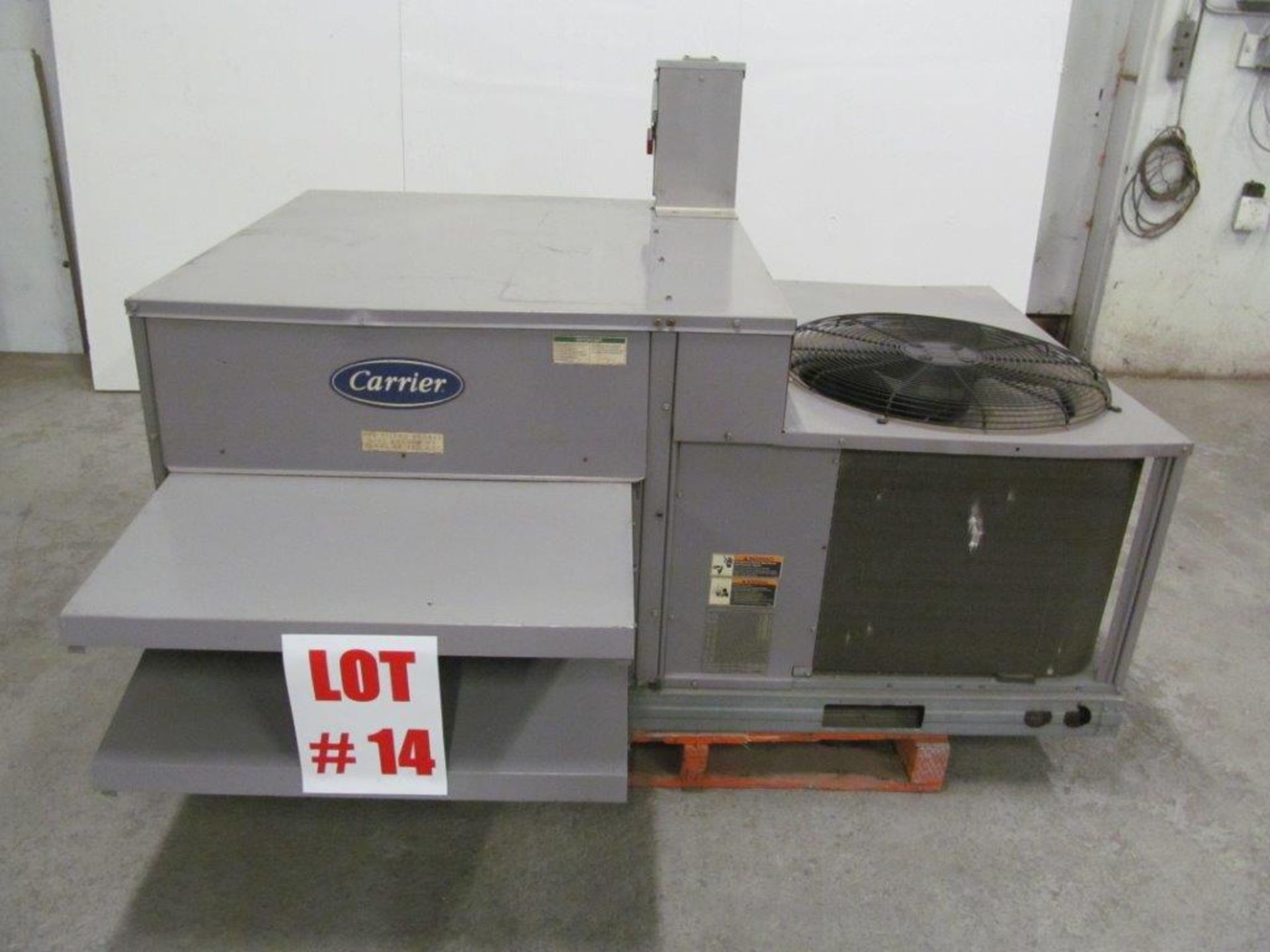 CARRIER ROOFTOP ELECTRIC COOLING UNIT