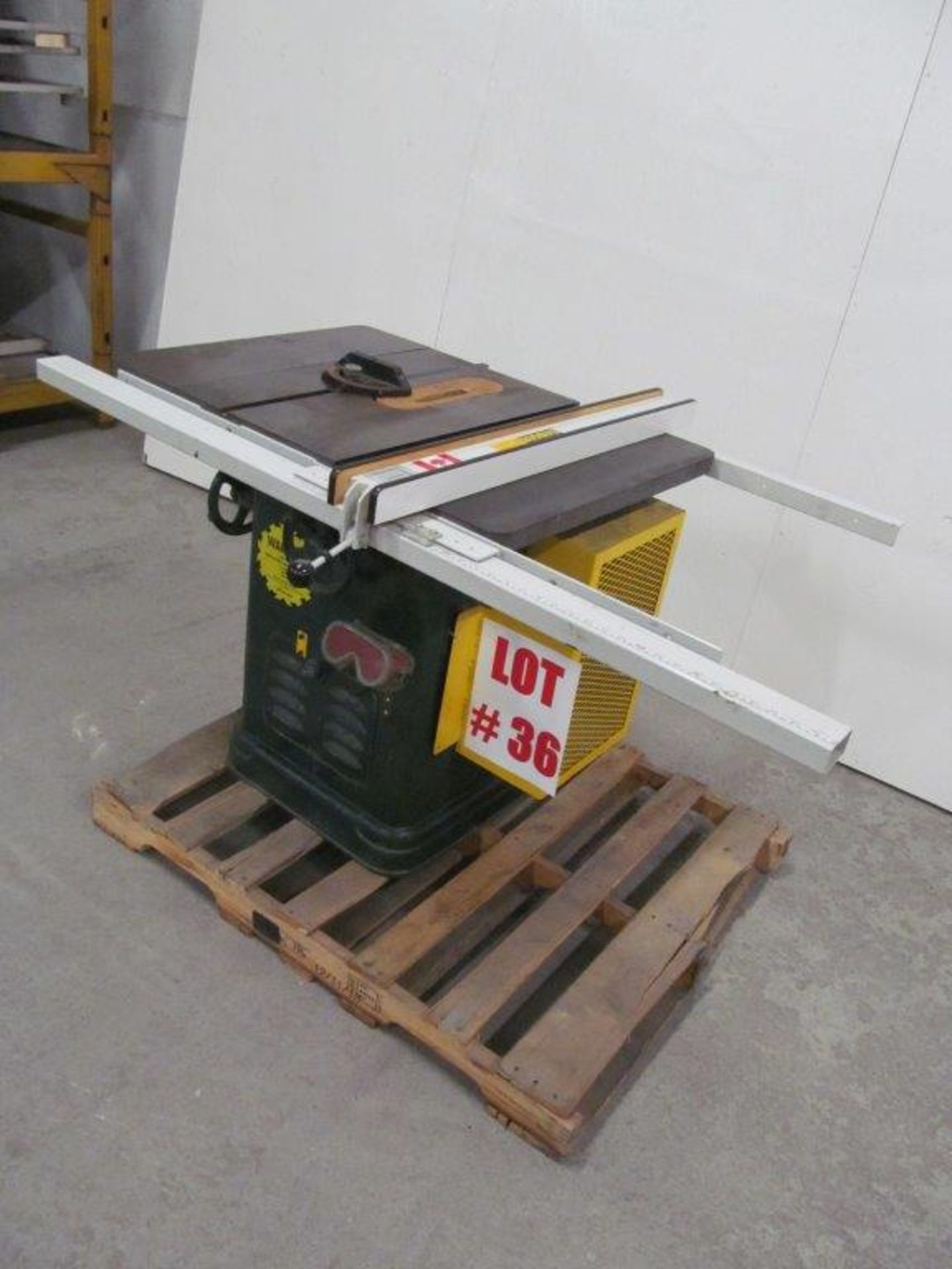 TILTING ARBOR TABLE SAW - Image 3 of 3
