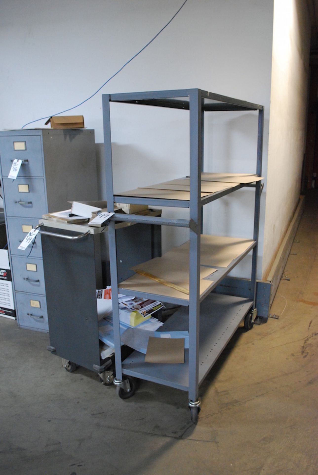 LOT:  (2) PORTABLE CARTS