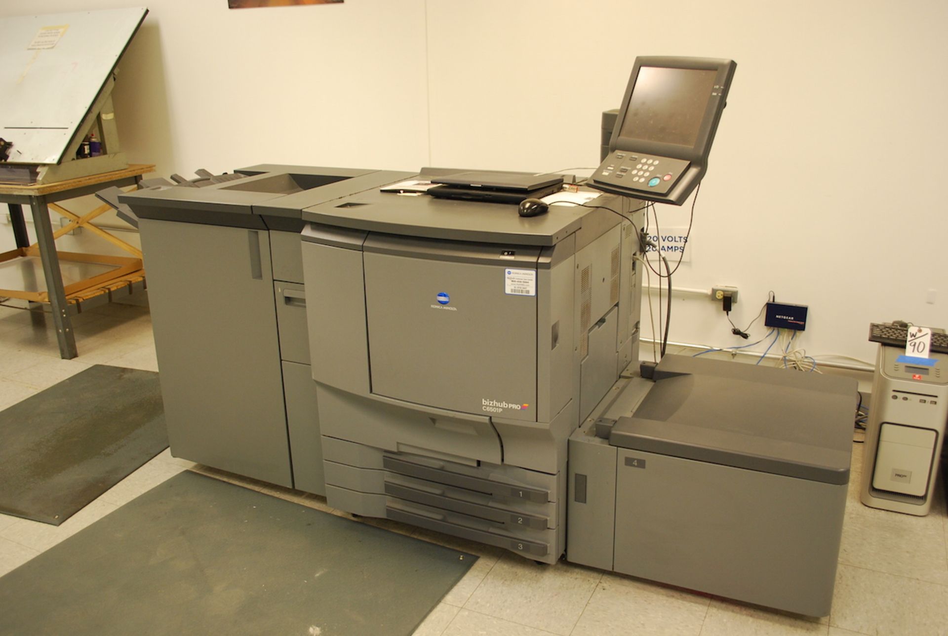 KONICA MINOLTA BIZHUB PRO C6501P COLOR PRODUCTION PRINT SYSTEM: S/N N/A (NEW 2008); Variable Data; - Image 2 of 4