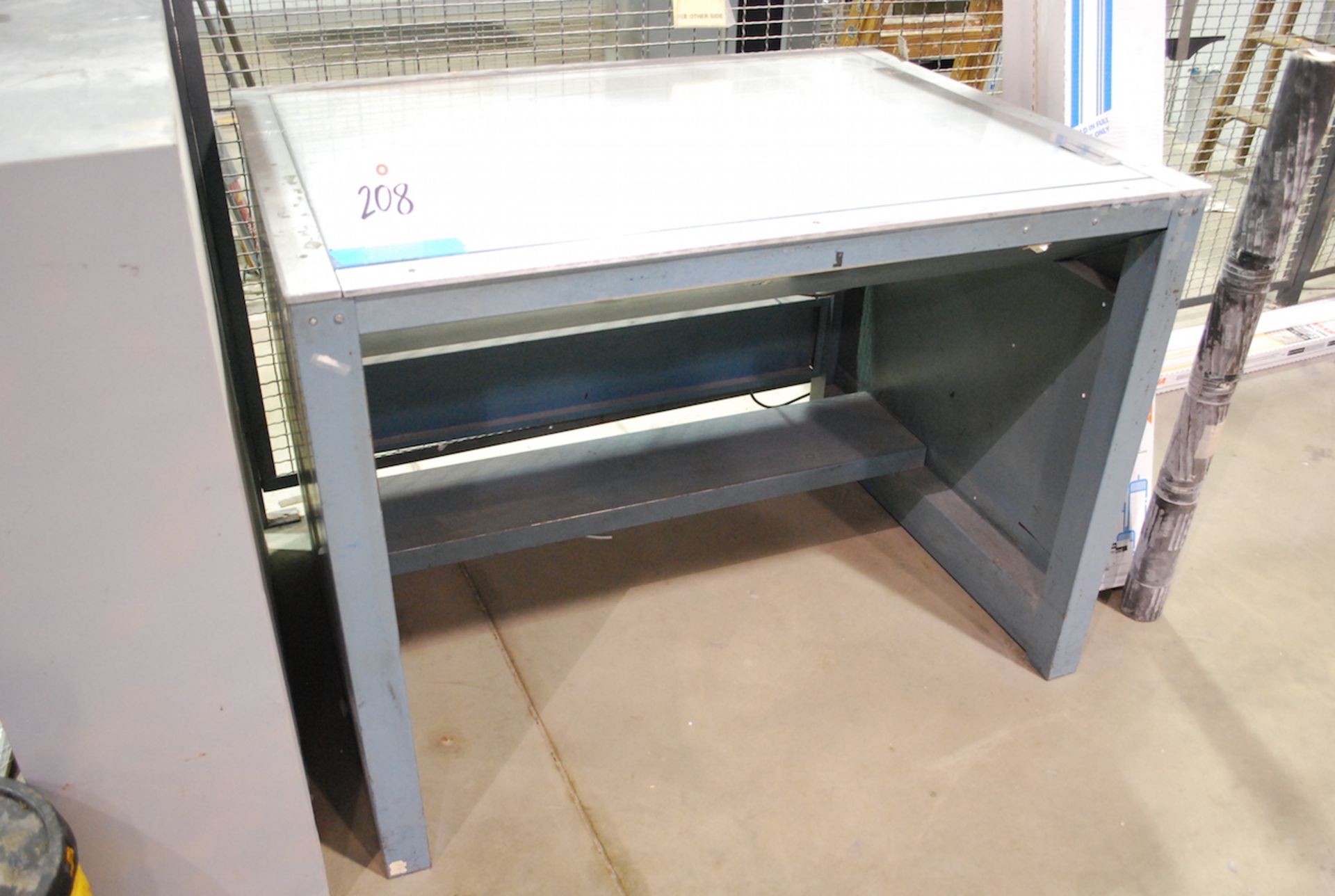 ICONICS 44" X 32" MODEL LT-43 LIGHT TABLE: S/N 1299