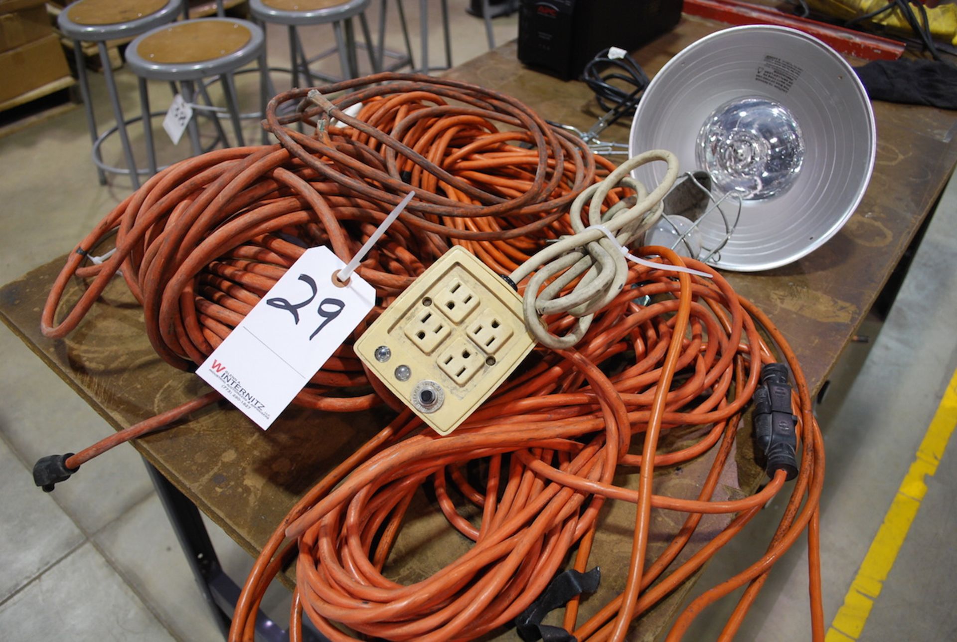 LOT:  EXTENSION CORDS