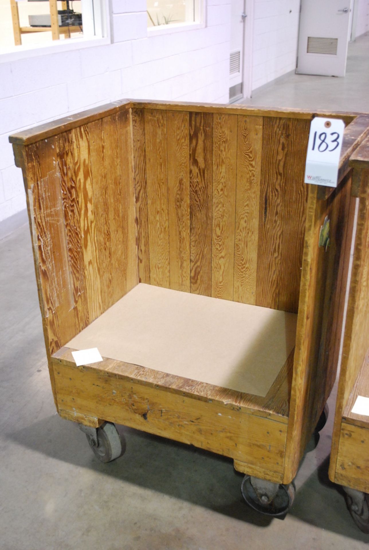 WOOD MATERIAL CART