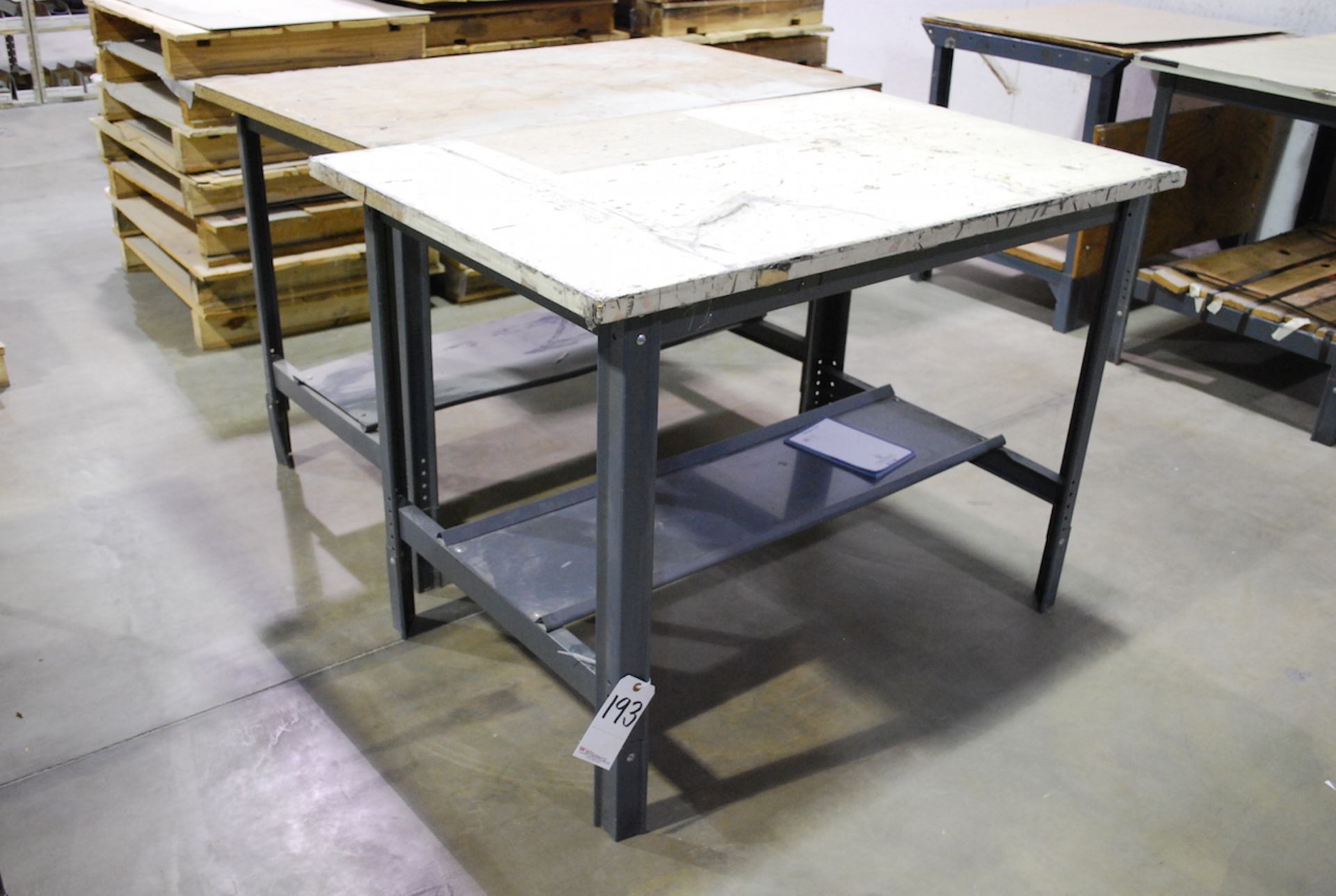 LOT:  (2) WORK BENCHES