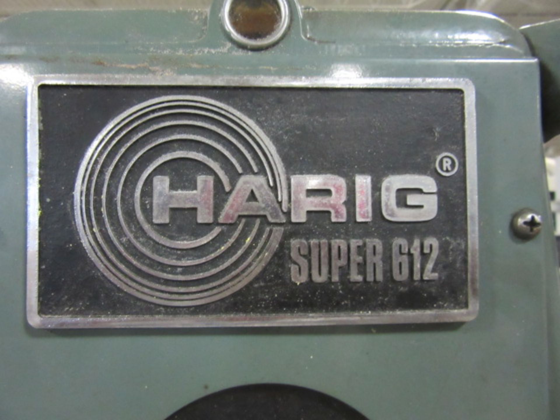 Harig Model Super 612 Precision Surface Grinder: Capacity: 6" x 12", Longitudinal Table Travel: 12", - Image 6 of 6