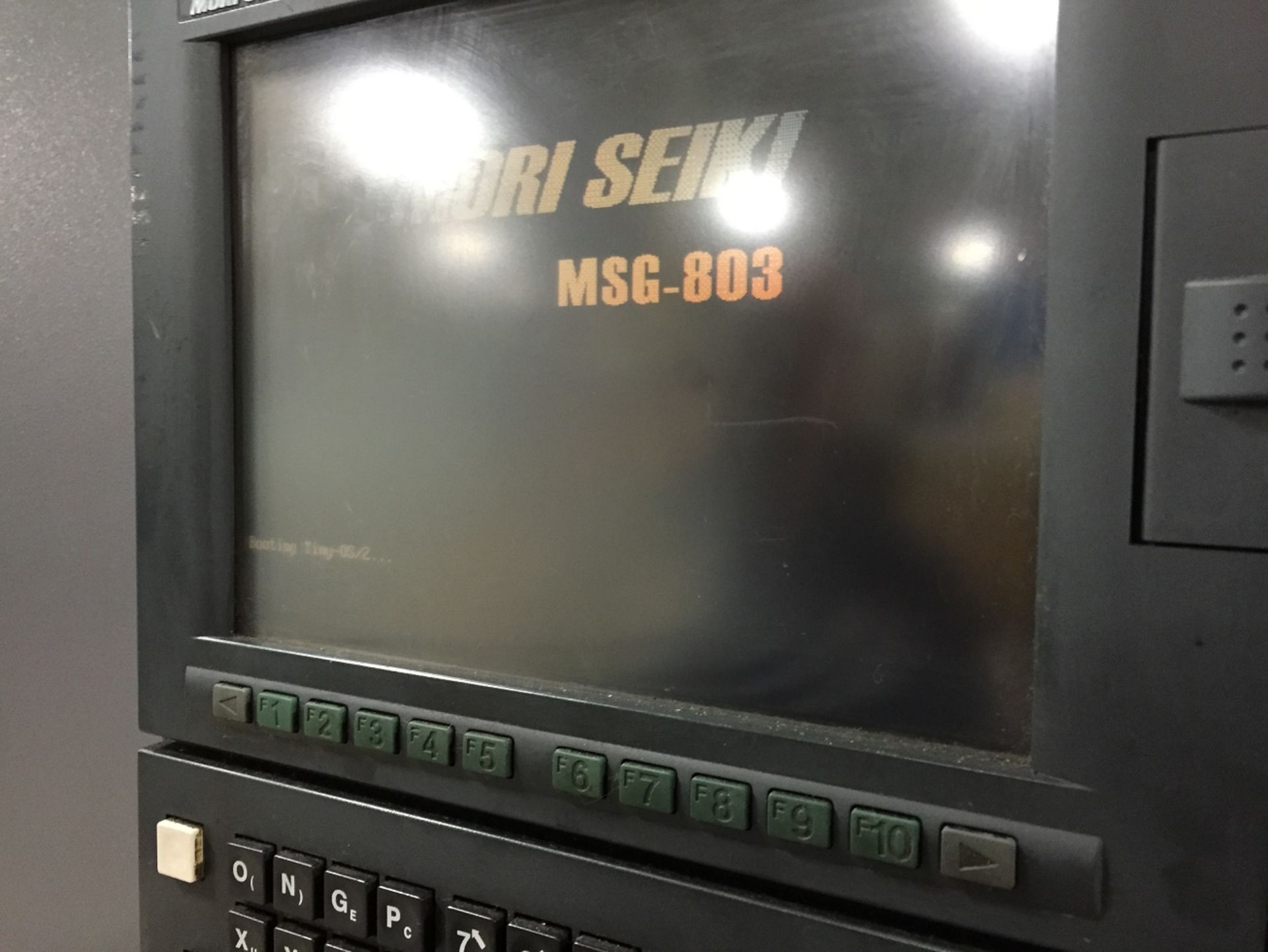 Mori Seiki Model MV-653/50 4-Axis CNC Vertical Machining Center (1999)   Table Size: 66.9" X 26", - Image 8 of 12