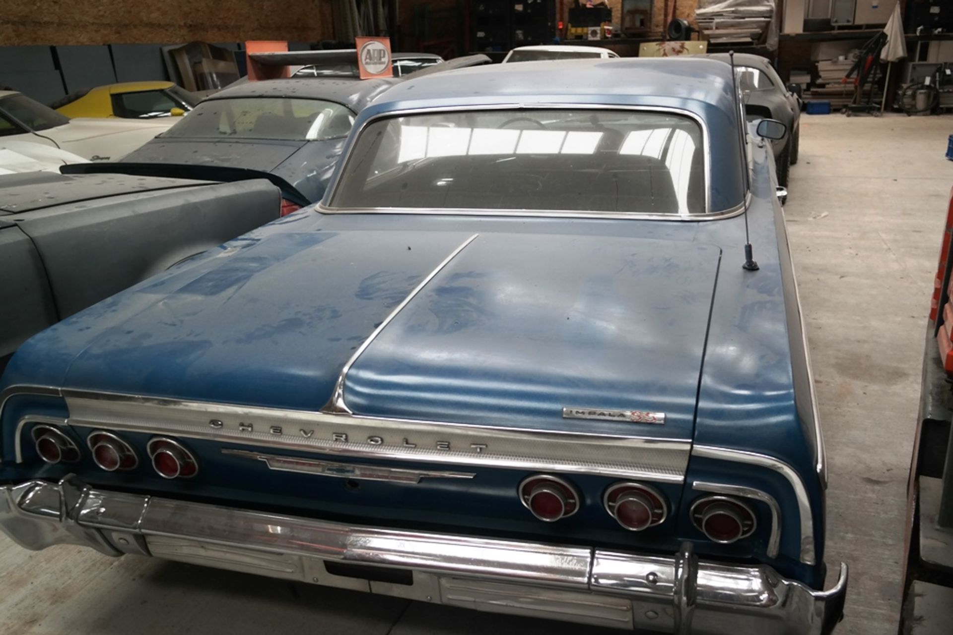 1964 CHEVROLET IMPALA SS: VIN# 41447J187889; 2-DOOR HARD-TOP; 327 C.I. ; AUTOMATIC TRANSMISSION - Image 5 of 5