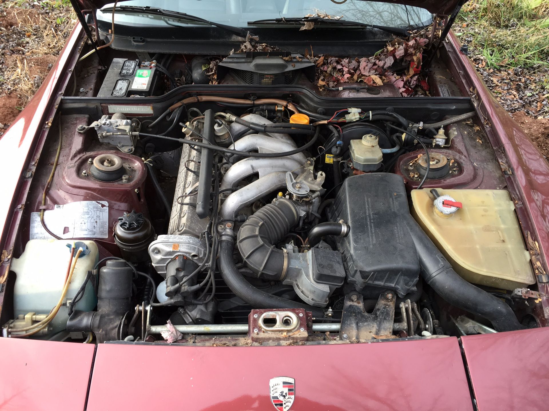 (1984) PORSCHE 944 VIN#: WP0AA0948EN461206; 5 SPEED MANUAL TRANSMISSION, RUNNING CONDITION - Image 12 of 12