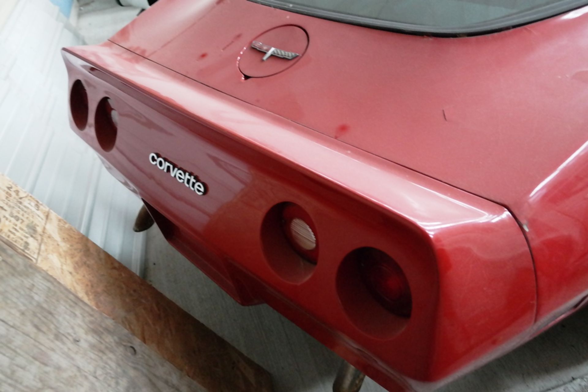 1980 CHEVROLET CORVETTE: VIN# 1Z878AS439835; (RED) - Image 3 of 5