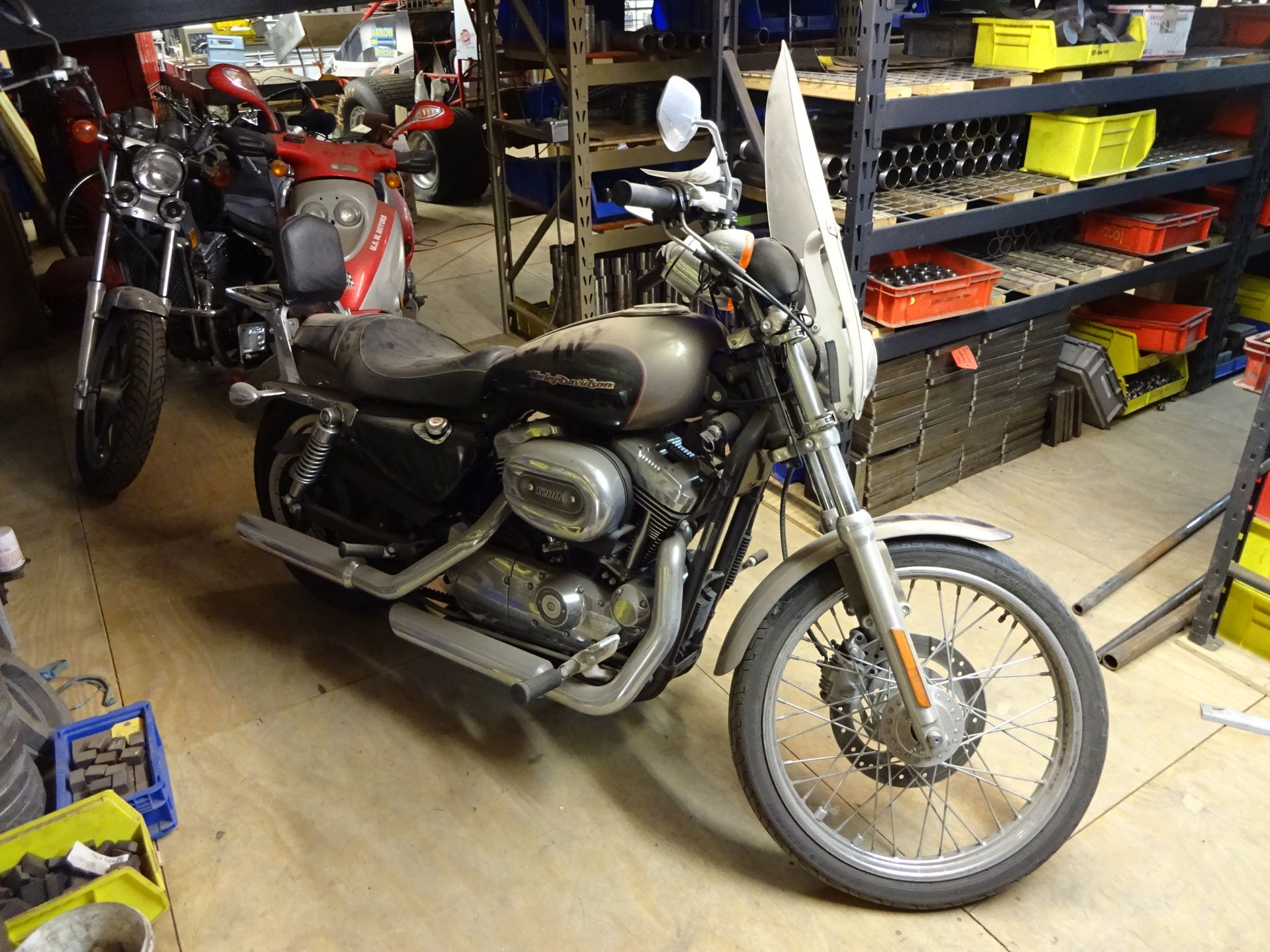 2002 HARLEY DAVIDSON SPORTSTER MOTORCYCLE - Image 3 of 4