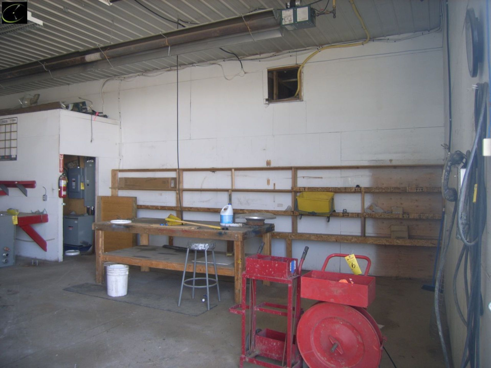 Approx. 33 Ft. x 40 Ft. Stick Built Work Shop w/ Approx. 15 Ft. x 15 Ft. Sliding Door, Approx. 15 - Image 12 of 24