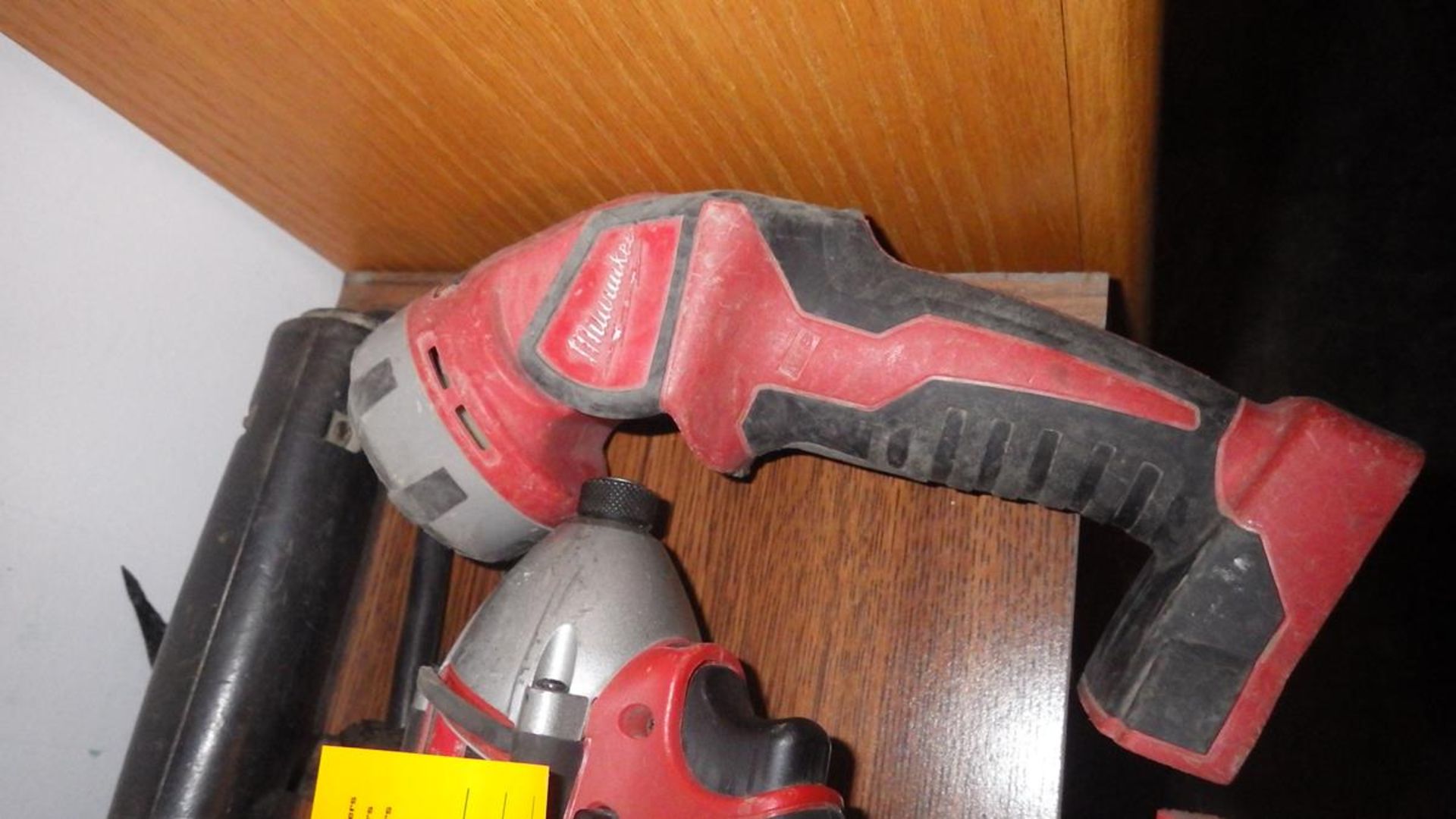 One electric drill, one cordless Milwaukee drill, and One cordless flash light - Image 2 of 4