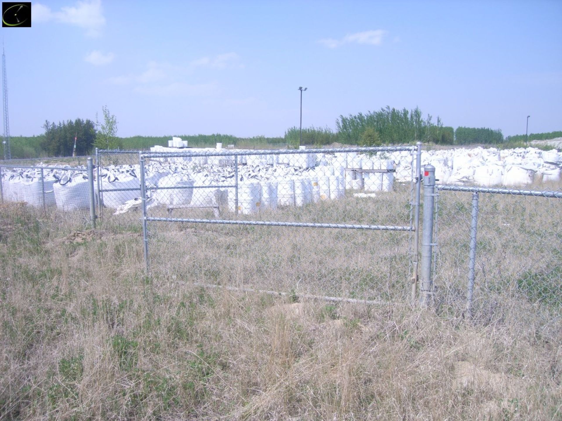 Approx. 900 Meters Of Chain Link Fencing w/ Misc. Gates. Posts Are Cemented In The Ground - Image 8 of 14