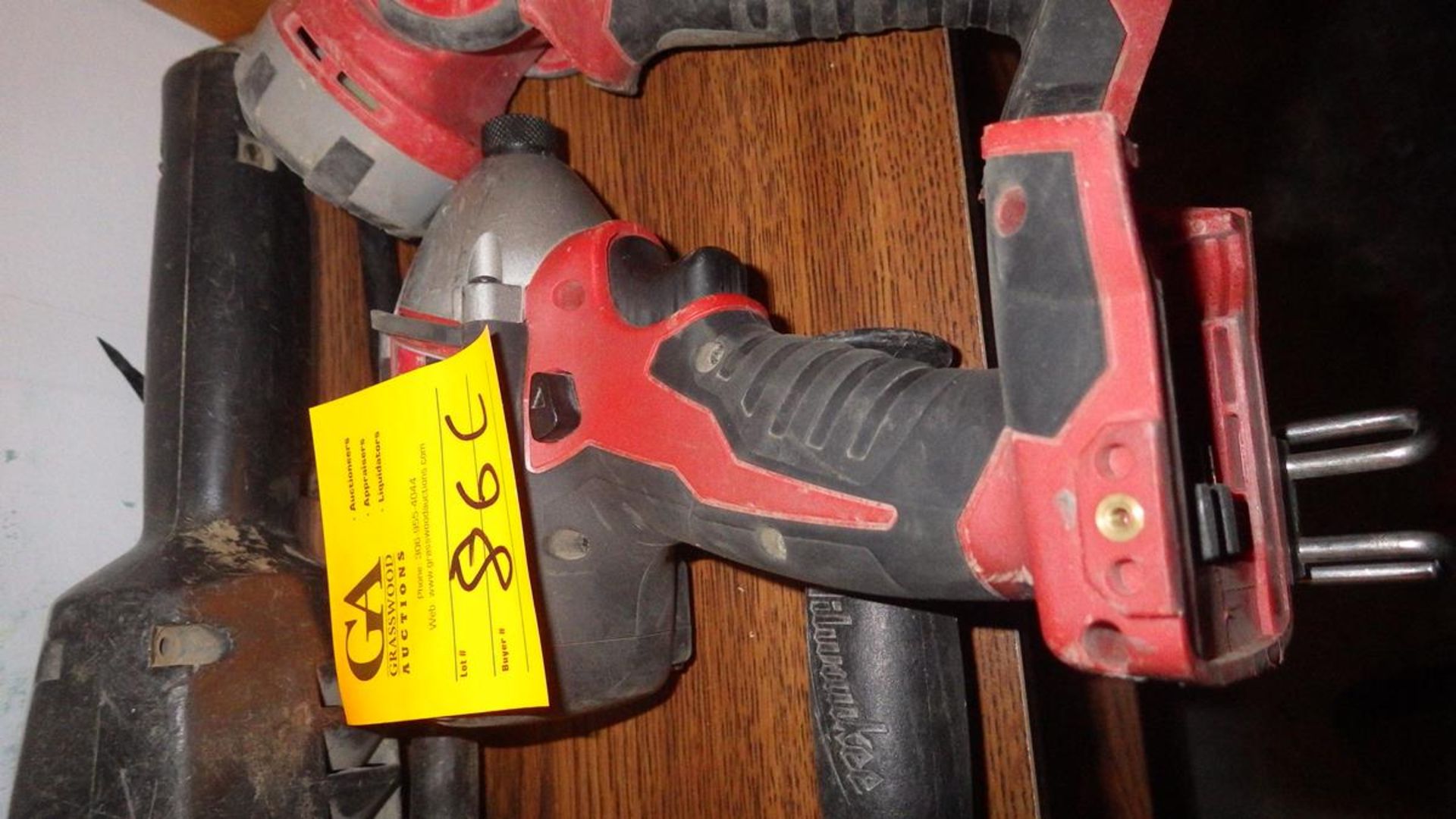 One electric drill, one cordless Milwaukee drill, and One cordless flash light - Image 3 of 4