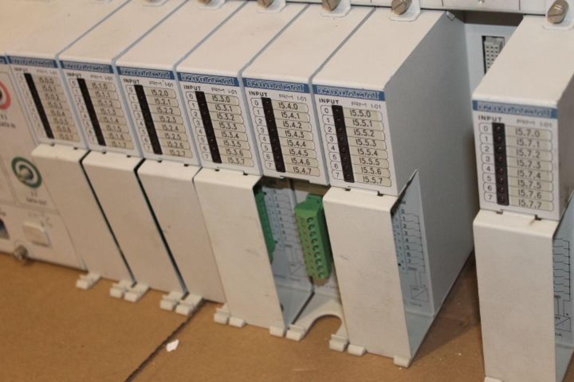 Indramat 8 Slot Rack with 7 Cards