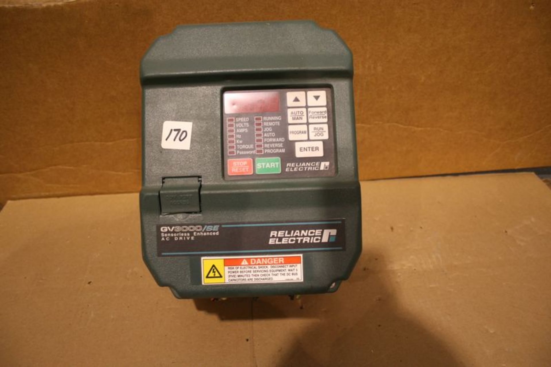 Reliance Electric Sensorless Enhanced AC Drive Mdl GV3000/SE