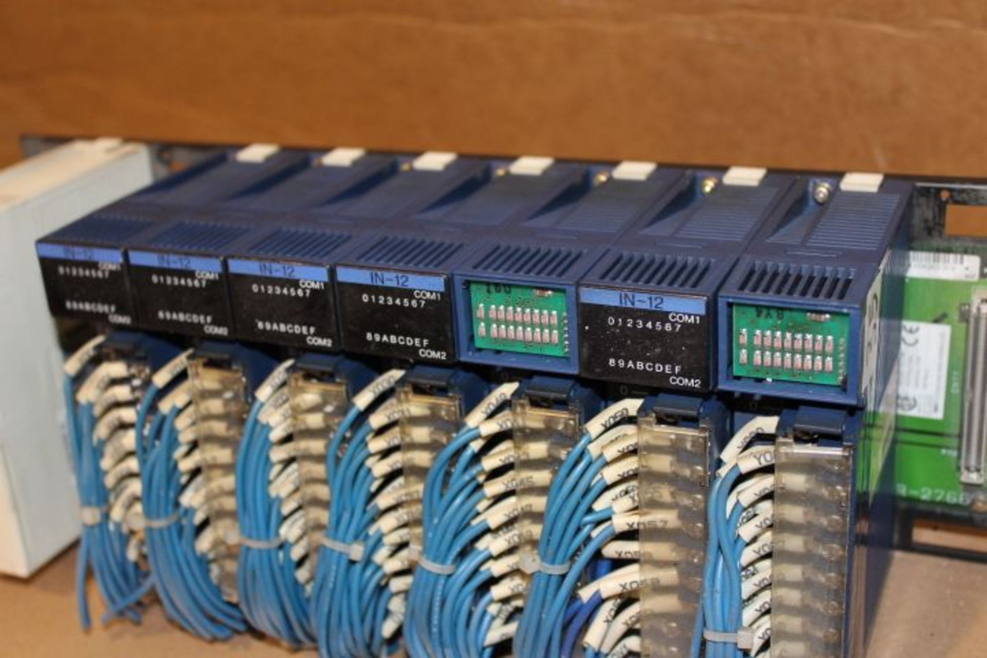 8-Slot Rack with 7 Cards and Power Supply - Image 3 of 3