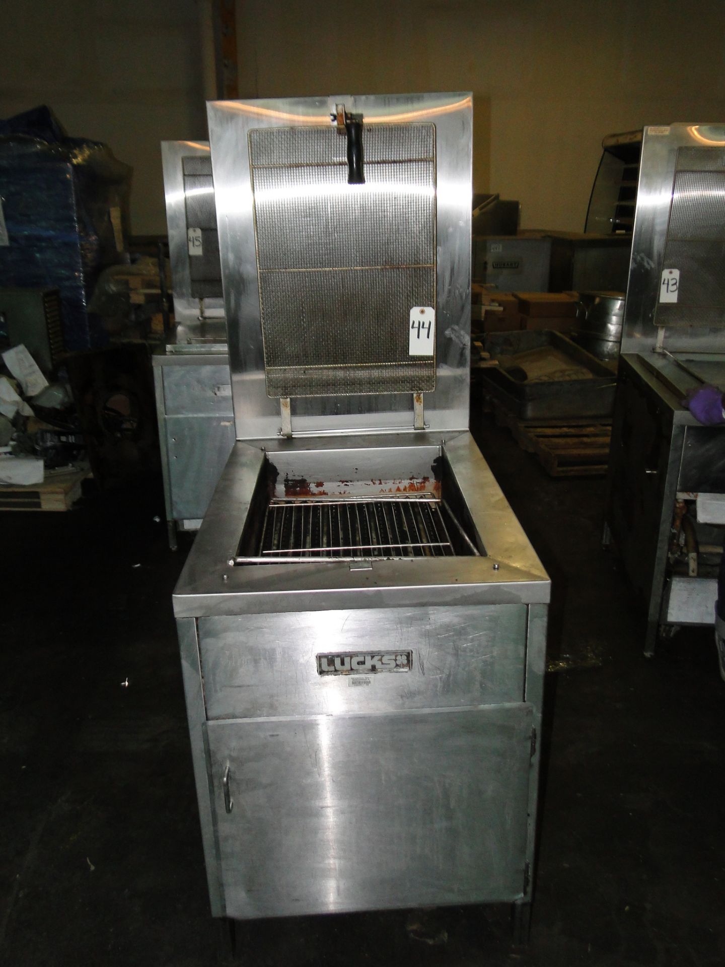 Lucks Gas Fired Donut Fryer, Model G1826, S/N: N/A