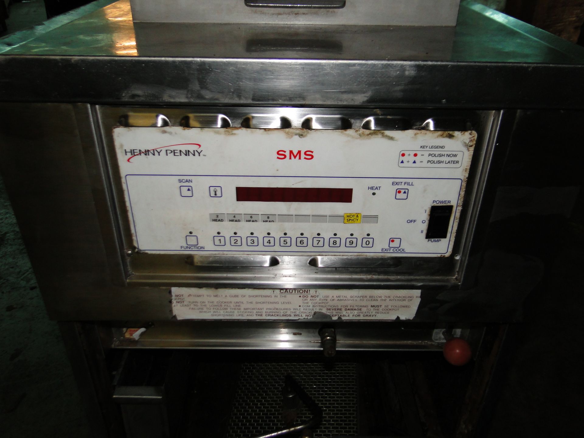 Henny Penny Pressure Fryer with Auto Lift, Model 580, S/N: 1G131IC - Image 2 of 5