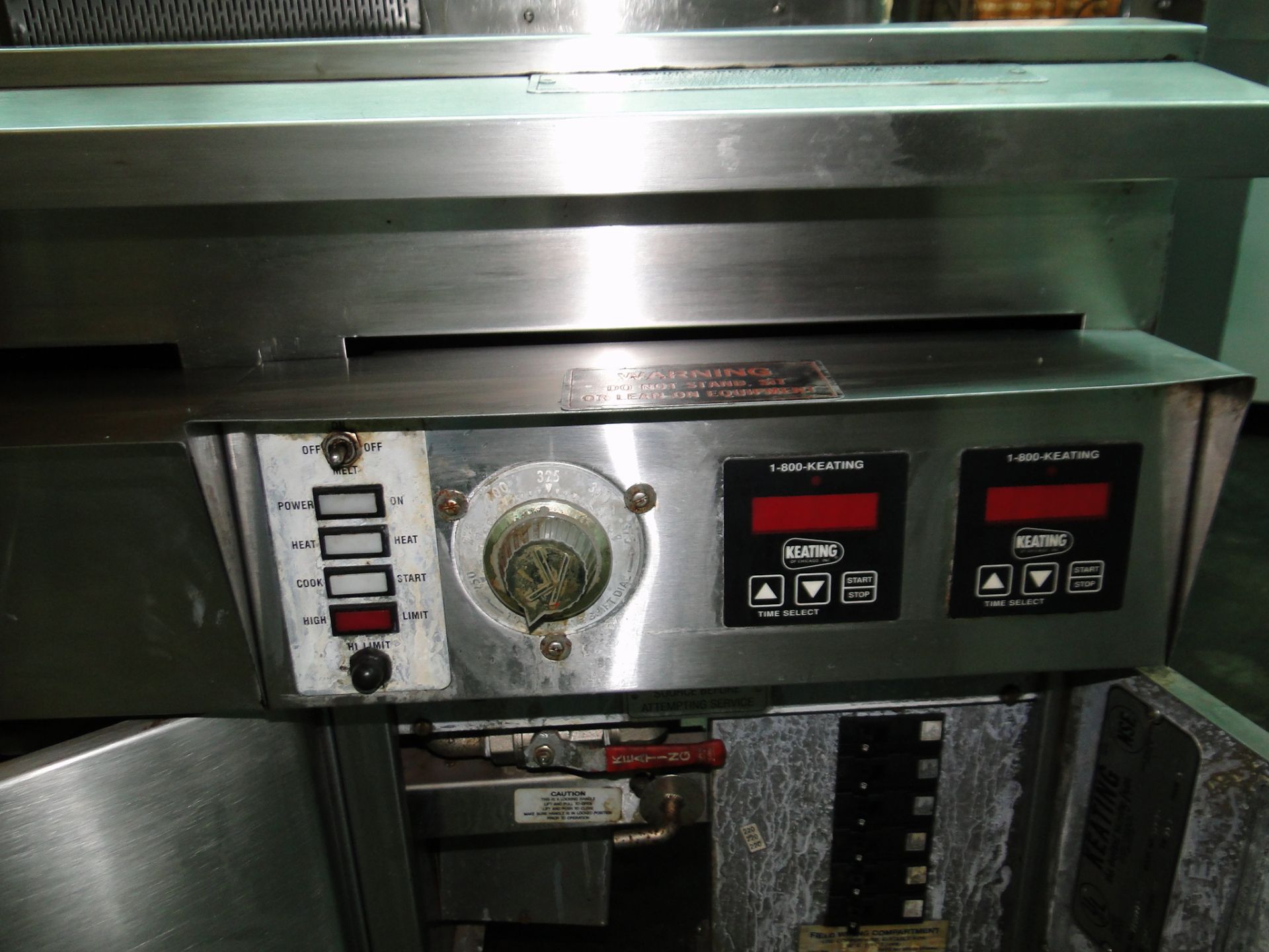 Keating Electric Deep Fryer, Model 14TSFME, S/N: FE27443 - Image 8 of 10