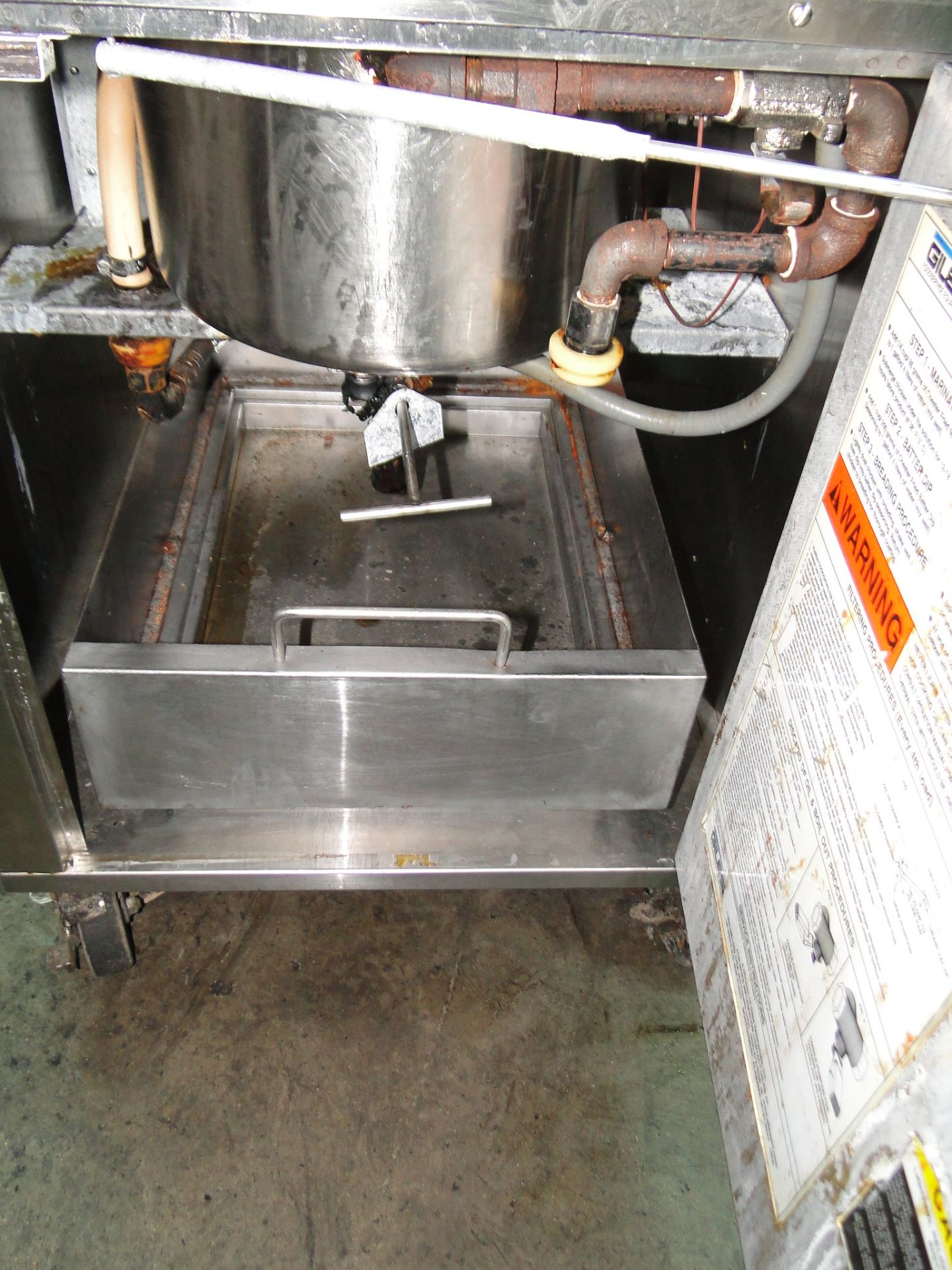 Giles "Chester Fried" Gas Fired Deep Fryer with Auto Lift, Model CF4006, S/N: 407240207, Equipped - Image 2 of 6