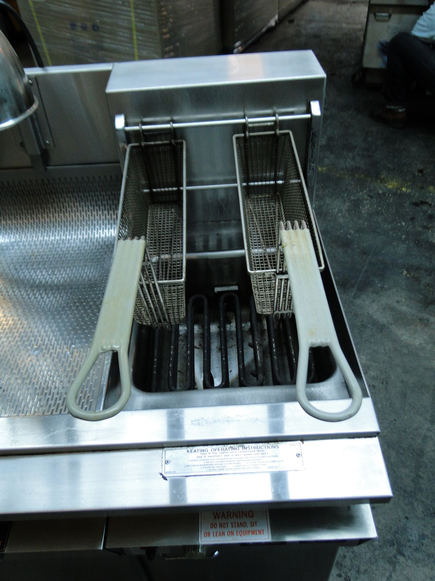 Keating Electric Deep Fryer, Model 14TSFME, S/N: FE40703 - Image 4 of 8