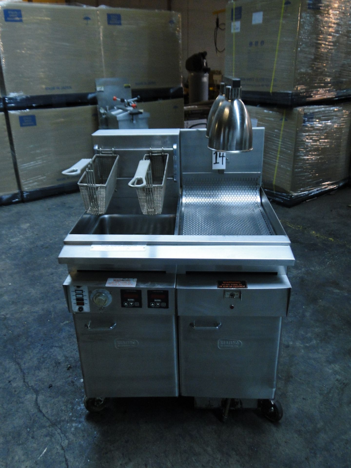 Keating Electric Deep Fryer, Model 14TSFME, S/N: FE25577 - Image 5 of 12