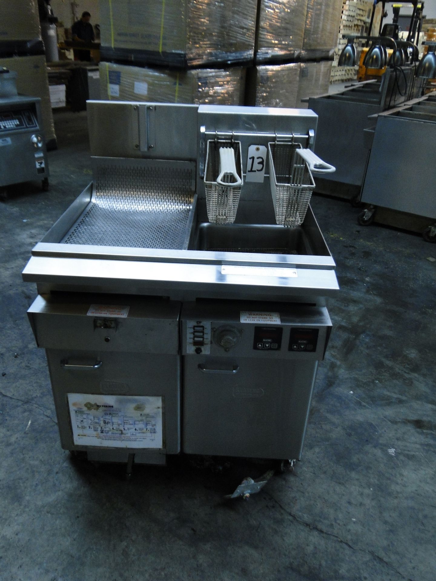 Keating Electric Deep Fryer, Model 14TSFME, S/N: FE28007