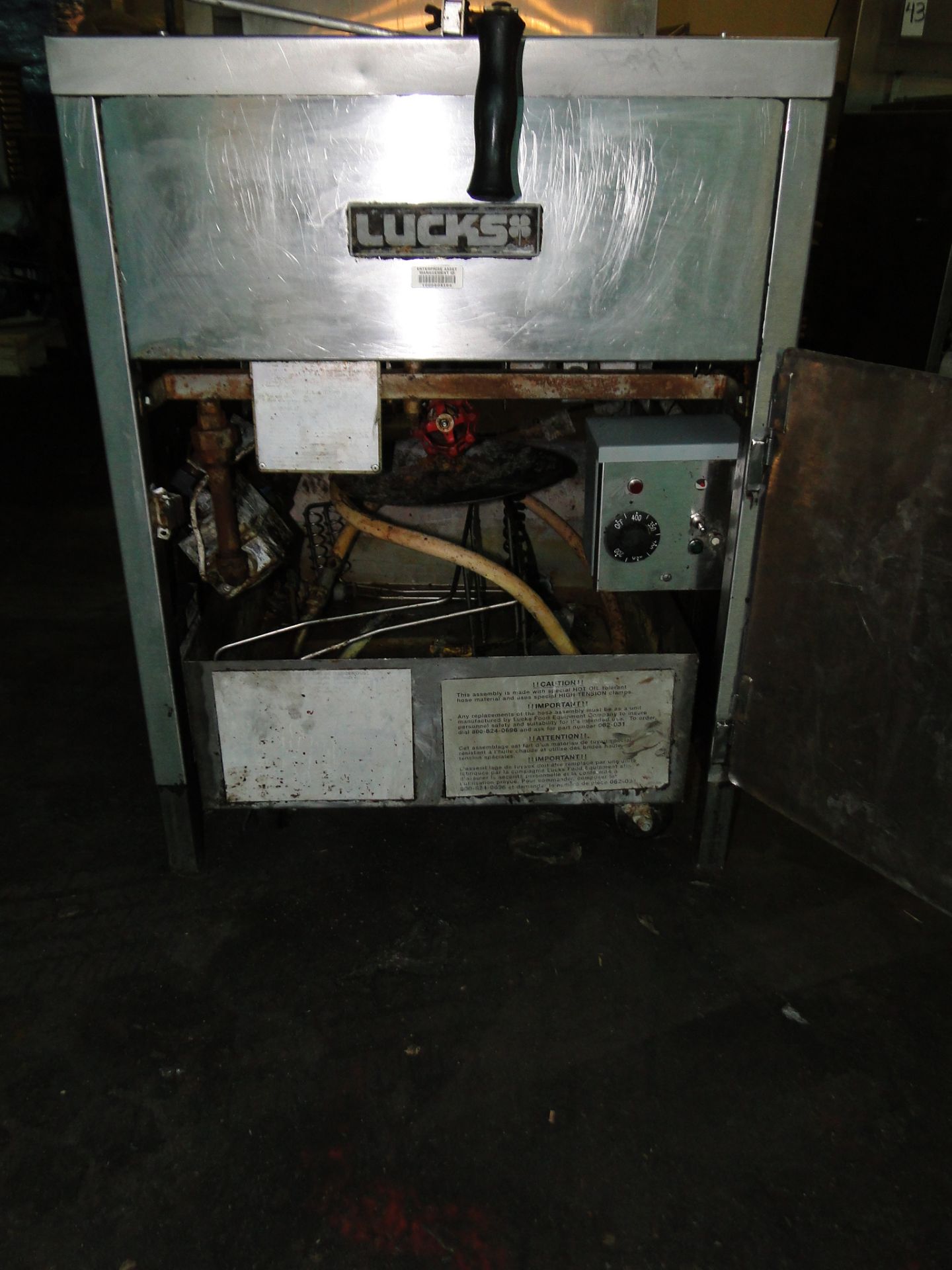 Lucks Gas Fired Donut Fryer, Model G1826, S/N: N/A - Image 4 of 6