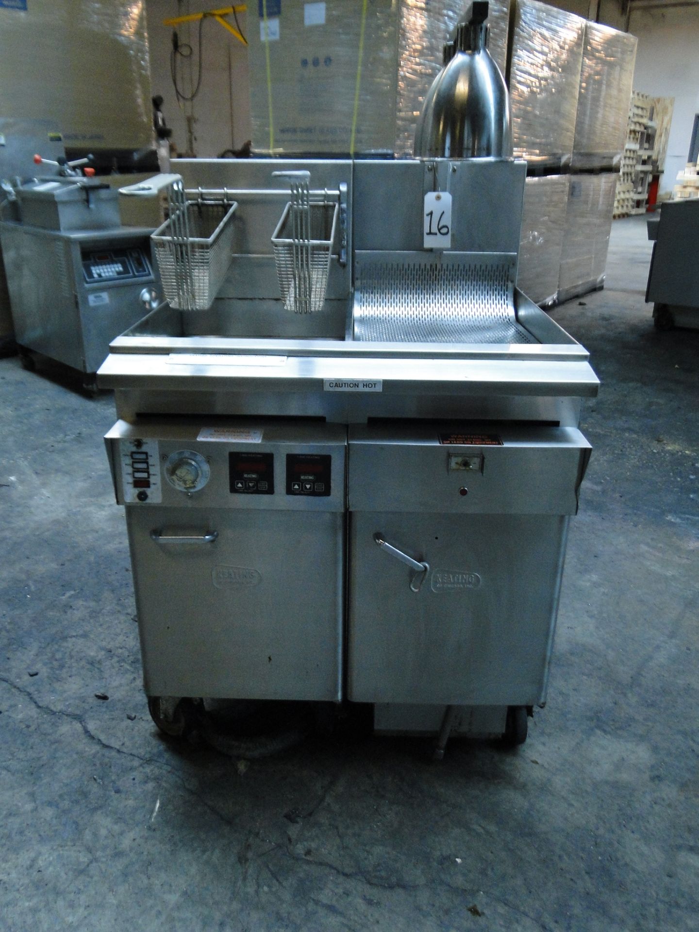 Keating Electric Deep Fryer, Model TSFM14E, S/N: FE27829