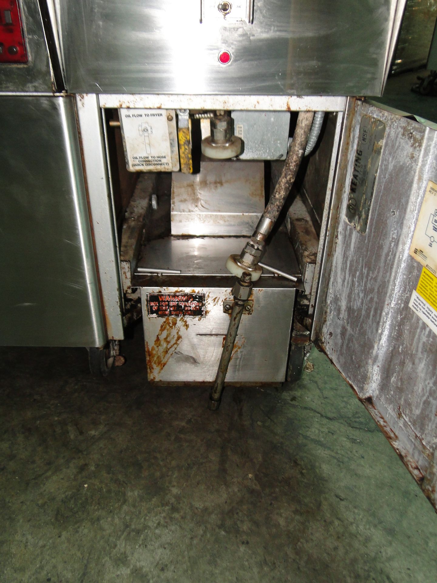 Keating Electric Deep Fryer, Model 14TSFME, S/N: FE18267 - Image 6 of 8