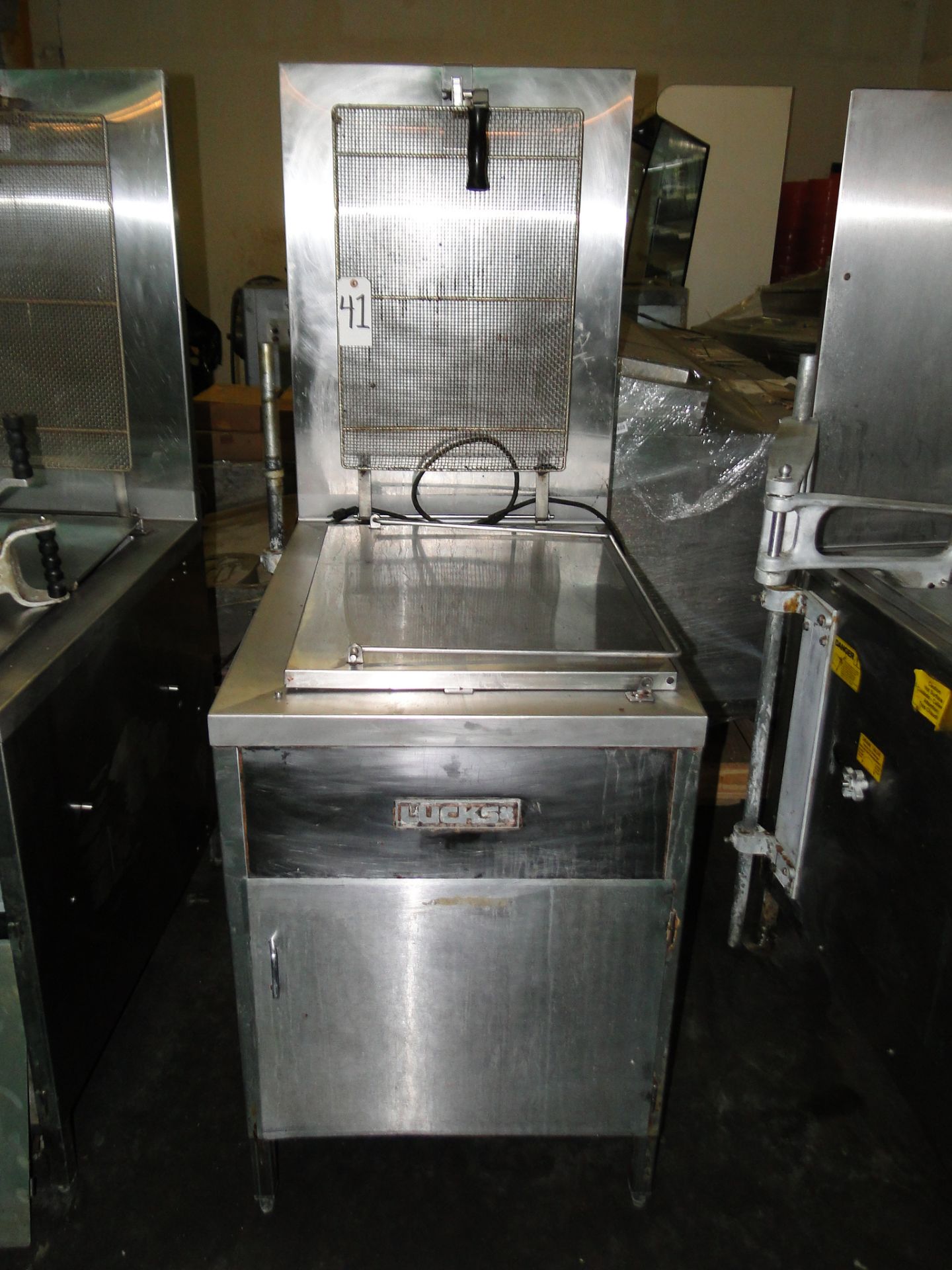 Lucks Gas Fired Donut Fryer, Model G1826, S/N: N/A