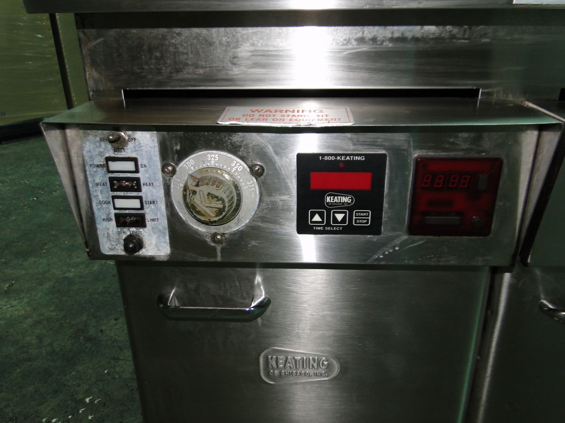 Keating Electric Deep Fryer, Model 14TSFME, S/N: FE18267